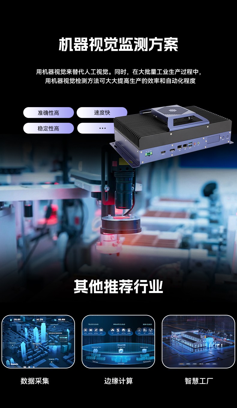 東田無風(fēng)扇工控機,嵌入式主機,工業(yè)AOI檢測專用控制方案,DTB-3091-H610.jpg
