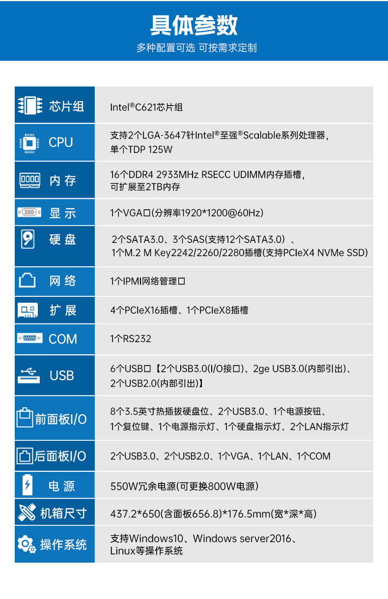 高性能4U機架式工控機,大數(shù)據(jù)運算工業(yè)主機方案,DT-46508-BC621MZ.jpg